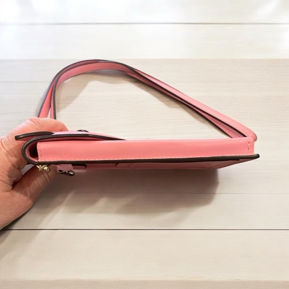 RARE - Kate Spade x Cats (the movie) 2019 North/South pink cellphone crossbody - Picture 8 of 14